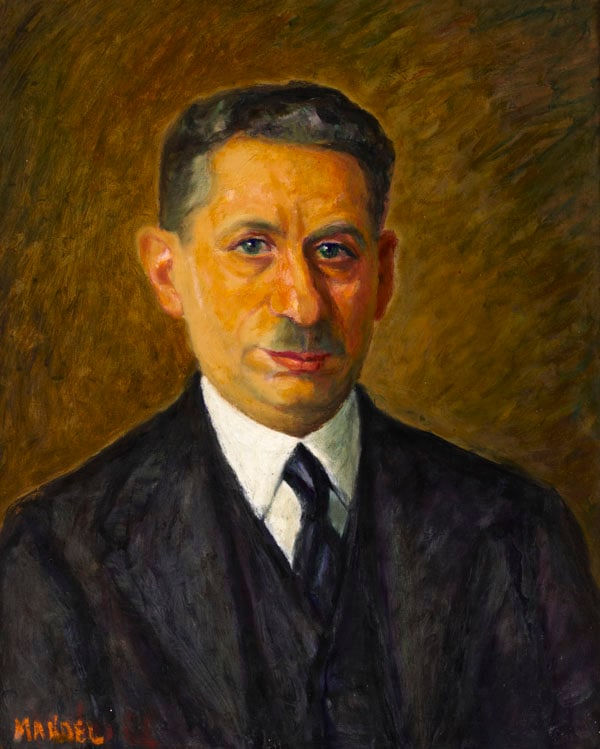 D. Mandel, Portrait of Adolph Michaelson