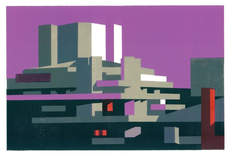 Paul Catherall RE, National Magenta