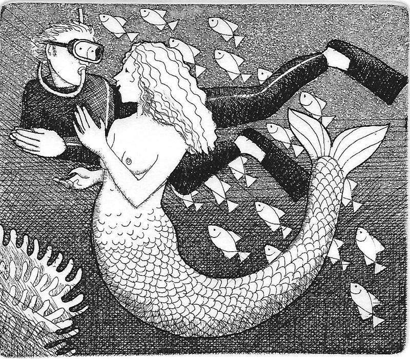 Frans Wesselman RE, Small Mermaid