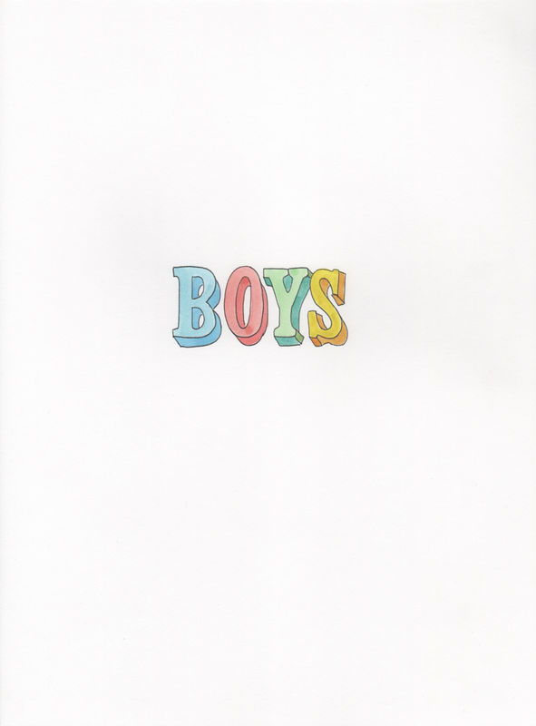Jonny Detiger, Boys, 2019