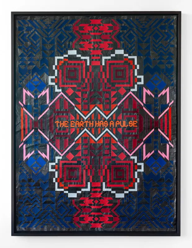 Caroline Monnet, The Earth has a Pulse, 2025