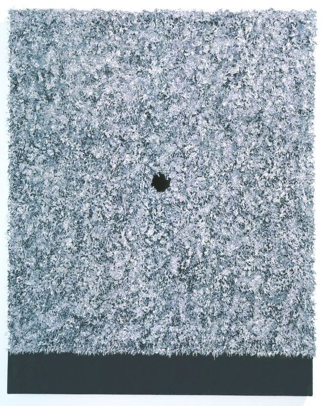 Donald Moffett Lot #080105, 2005 Oil and alkyd on linen 35 1/4 x 28 inches 89.5 x 71.1 cm