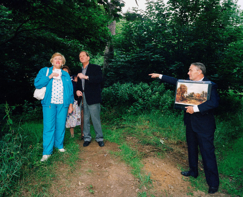 Paul Reas, Flogging a Dead Horse, Constable Country, Flatford Mill, Suffolk, 1993
