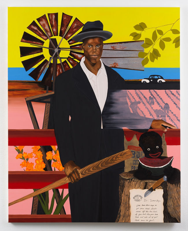 Defiant, 2024 Oil on canvas 60 x 48 inches (152.4 x 121.9 cm) Keith Jackson