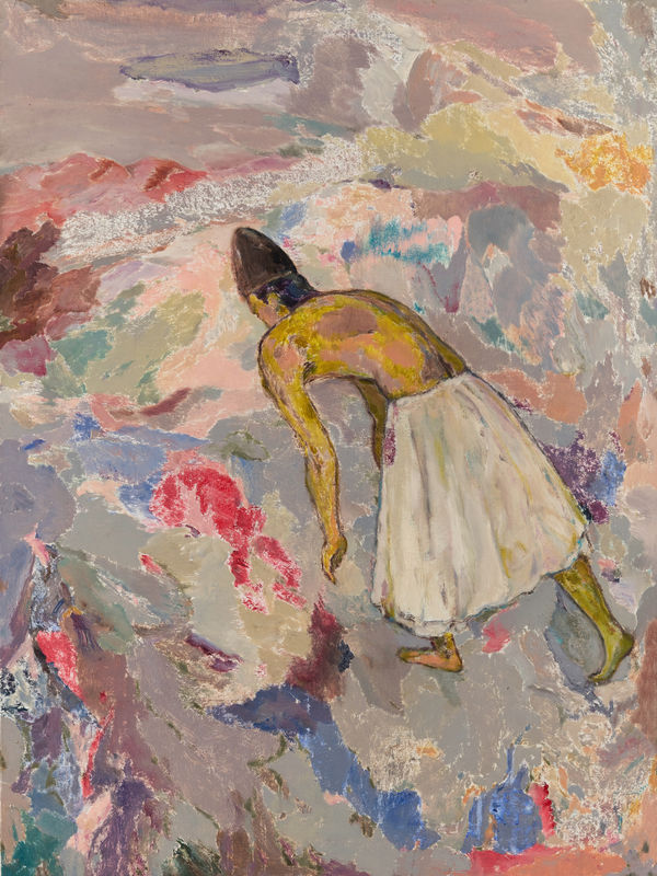 Kuldeep Singh Advent in Raag Bhimpalasi, 2023 Oil on canvas 26 x 35 in 66 x 88.9 cm