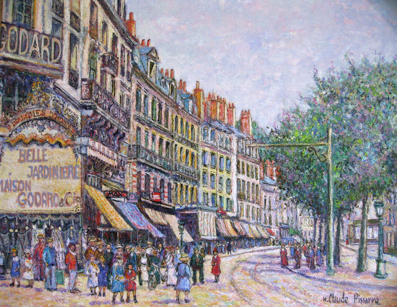 H. Claude Pissaro, La Maison Godard A Bois, ca. 2004