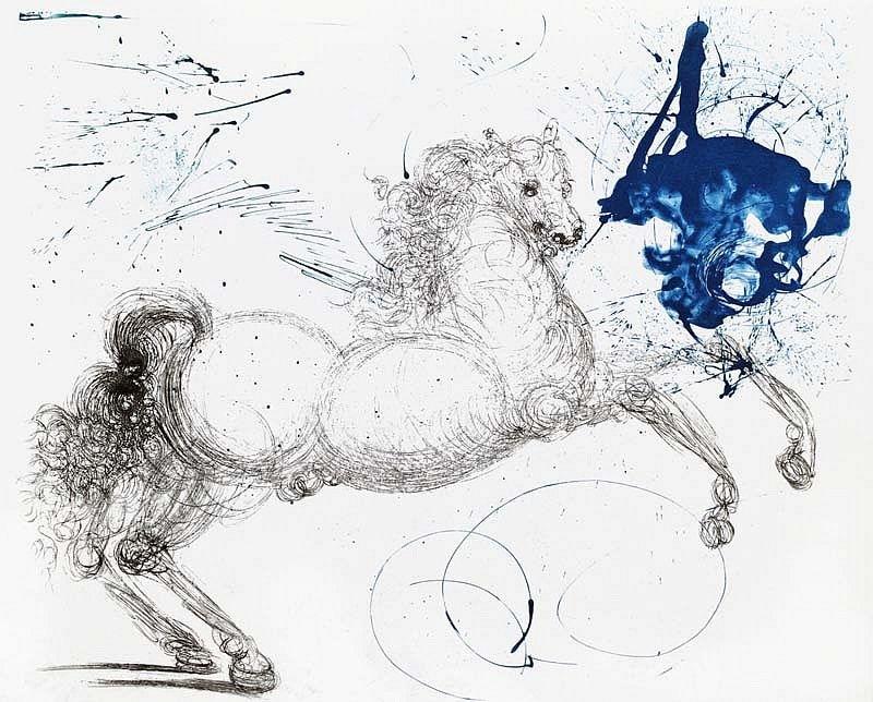 Salvador Dali, Pegasus , 1964