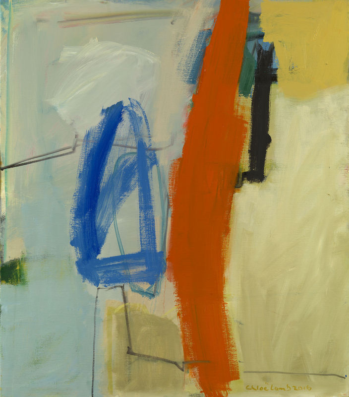 Chloe Lamb, Blue and Orange