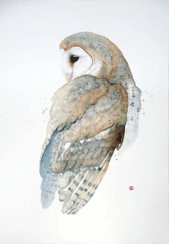 Karl Martens, Barn Owl (Unframed)
