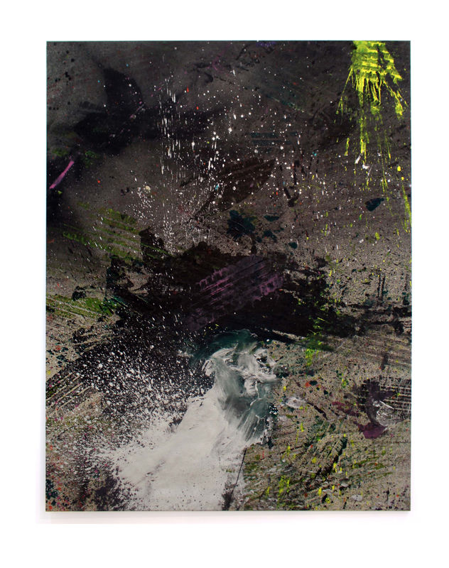 Niels 'Shoe' Meulman ALL DISORDER DISAPPEARS, 2023 Spray paint and acrylic on linen 155 x 200 cm 61 x 78 3/4 in