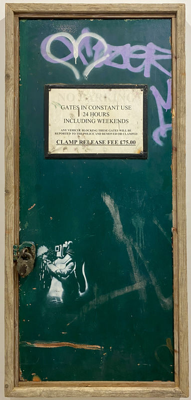 Banksy, Padlock Cutter Rat, 2004