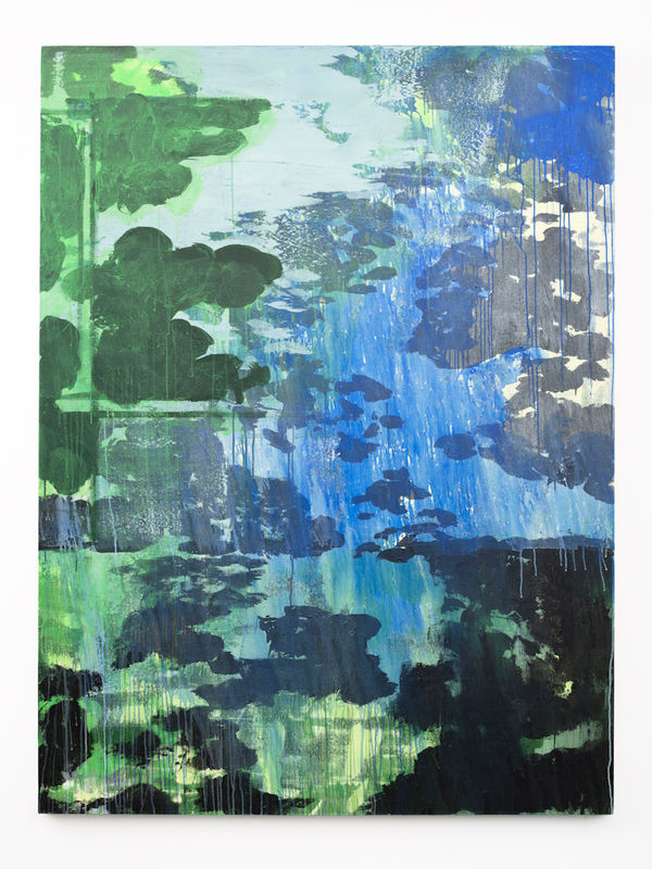 LU Song 吕松 Japanese Garden #09 日本花园 #9, 2020 Acrylic on Canvas 布面丙烯 200 x 150 cm