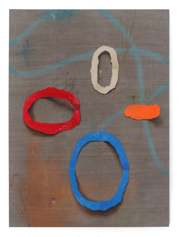 Bryson Gill A Bigger OOOO, 2011 oil on linen 48 x 35.5