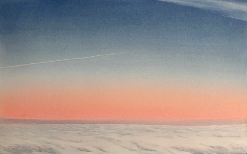 David Muller Duality, 2024 Watercolor on Arches Cold Press Paper on Wood Panel 27 x 42 in 68.6 x 106.7 cm