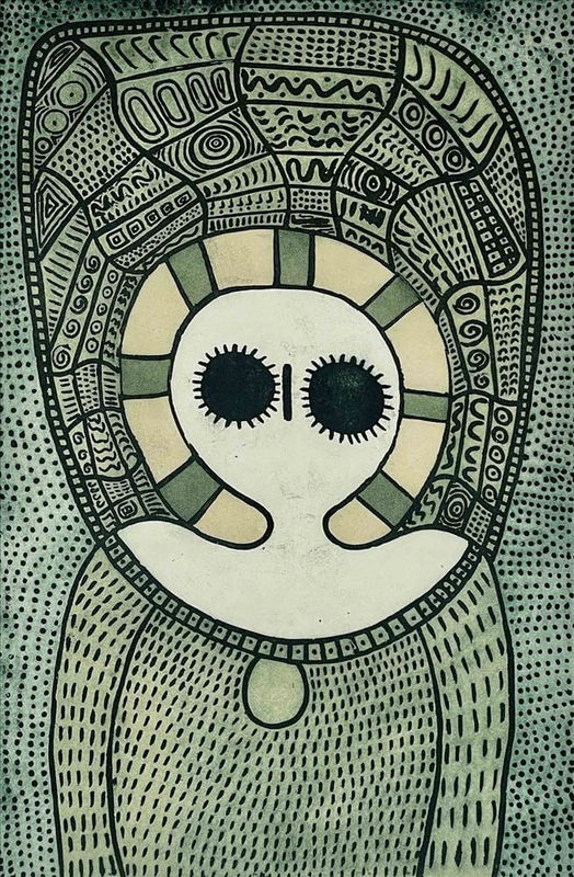 Petrina Bedford, Wandjina (cloud and rain spirits), 2024