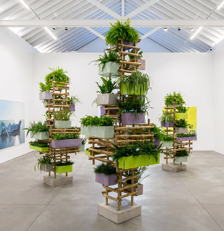 Adrien Missika, Jardin d’Hiver (installation), 2013