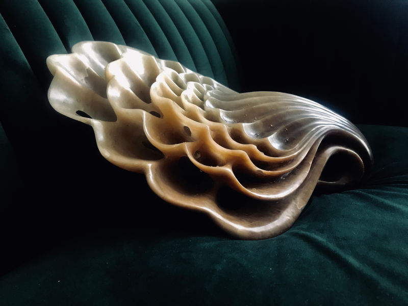 Yukie SHIRAKAWA, Le temps et la vie des formes – La mémoire des vagues, 2022