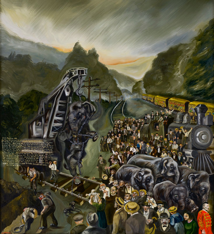 Mary, 2008 Oil on canvas 46 x 42 in (116.8 x 106.7 cm)