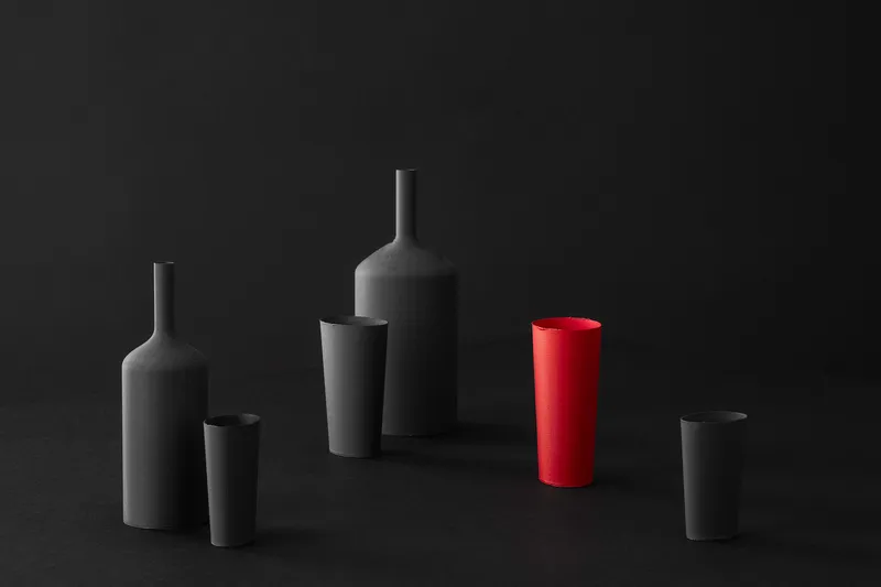 Olena Zubach, Still Life with Four Glasses, 2026