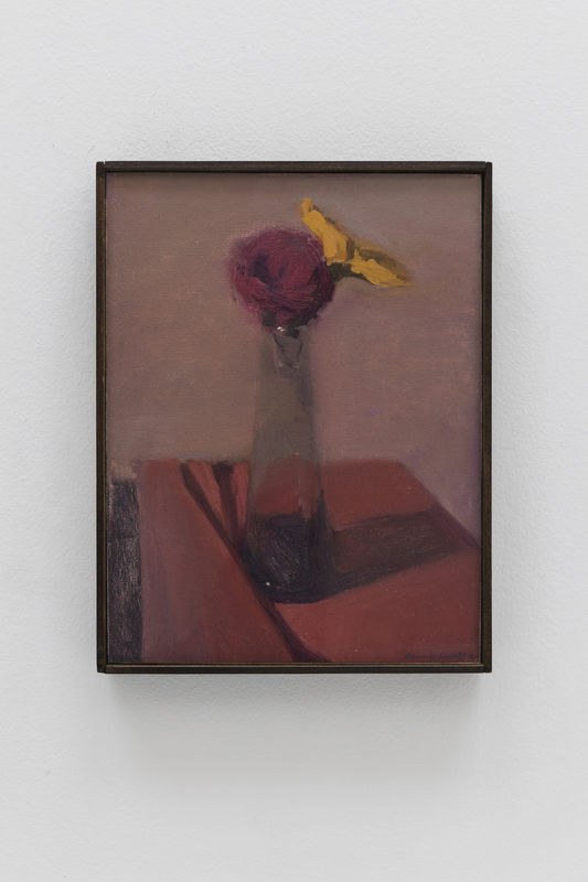 Marcelo Fuentes Flor nº250-18, 2025 Oil on canvas 35.5 x 27.5 x 4 cm 14 x 10 7/8 x 1 5/8 in