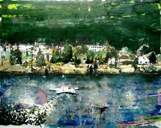 Marius Bercea Casting Nonsense, 2012 Oil on canvas 60 x 76 inches 152.4 x 193 cm