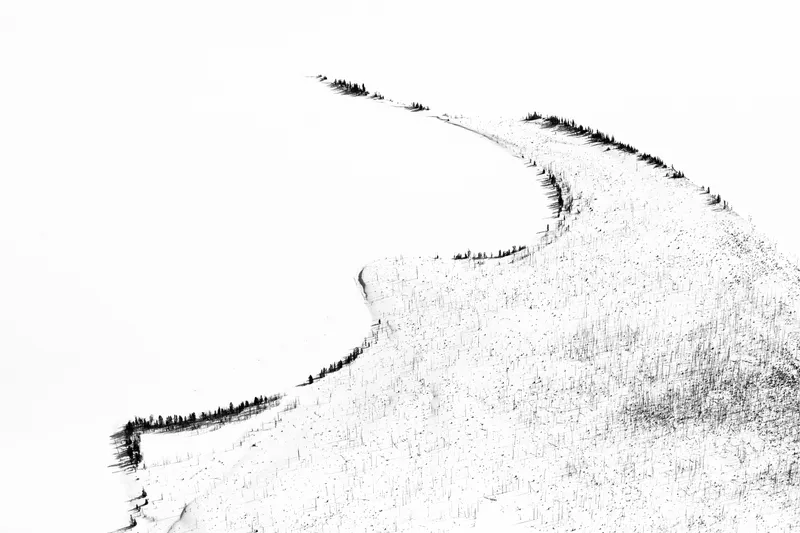 Tuck Fauntleroy Burn II Archival pigment print 20 x 30 inches, Edition of 11 26.5 x 40 inches, Edition of 9 40 x 60 inches, Edition of 9 53.3 x 80 inches, Edition of 3