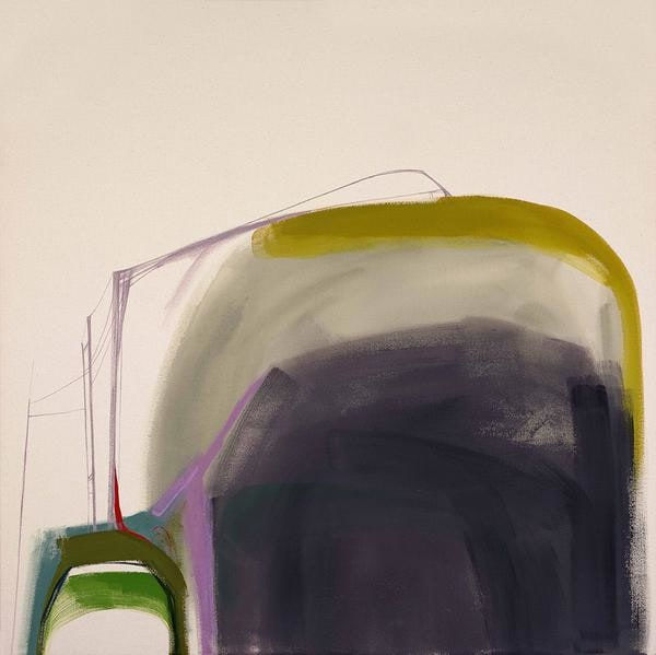 Seonna Hong Natural Selection, 2016 acrylic on canvas 36 x 36 in 91.4 x 91.4 cm