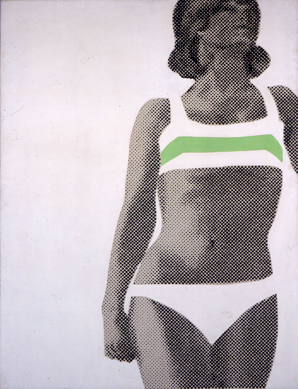 Gerald Laing Number Sixty Seven, 1965 Oil on canvas 58 x 44 inches; 147.3 x 111.8 cm