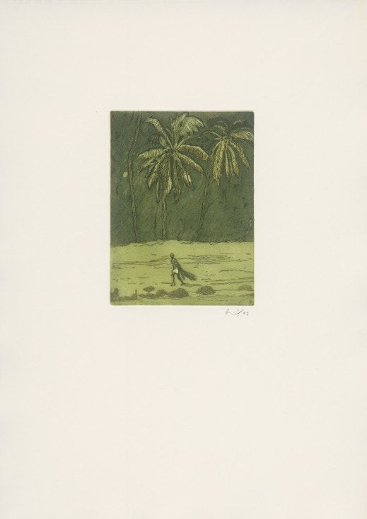Peter Doig, Pelican, from Black Palms, 2004