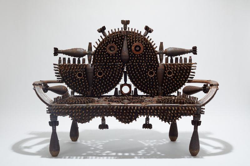 Goncalo Mabunda, The Throne of the Living , 2020