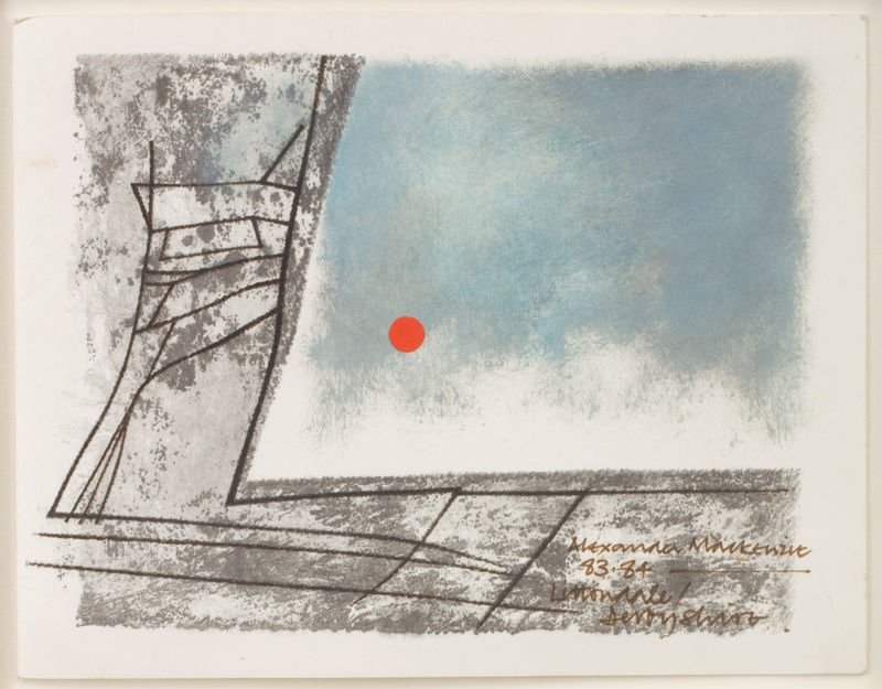 Alexander Mackenzie, A Christmas Card , 1983