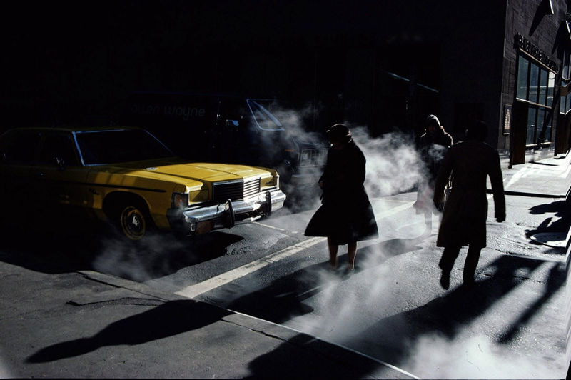 Ernst Haas Crosswalk, New York City Tirage chromogène posthume 30 x 45 cm Dim. papier: 40 x 50 cm