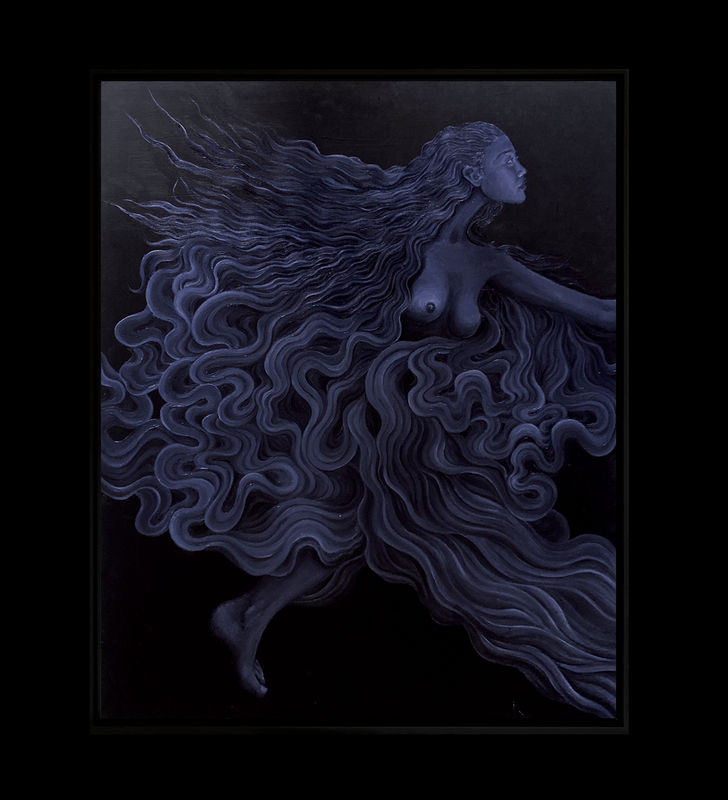 Rhone, 2025 Oil on canvas 27 1/2 x 35 3/8 in 70 x 90 cm