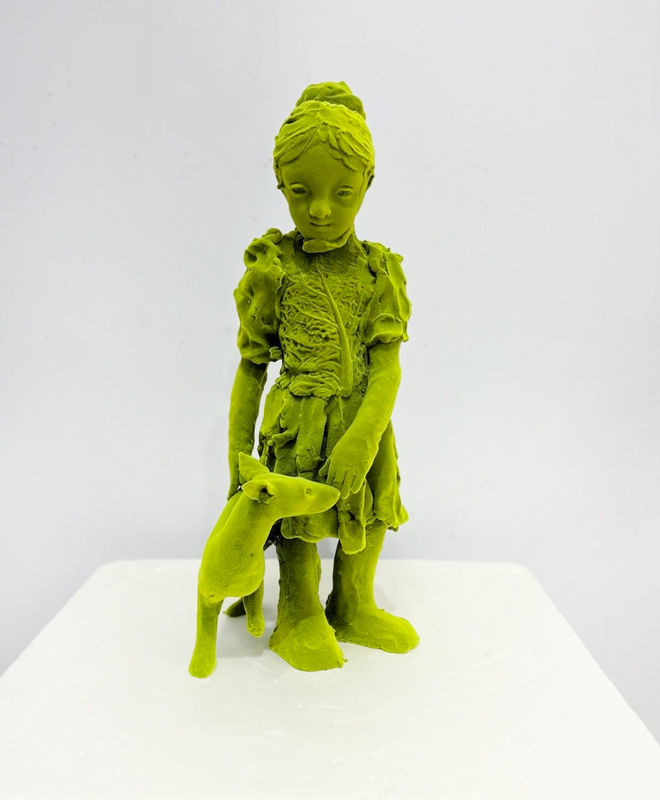 Kim Simonsson, Little Mossgirl With Marten