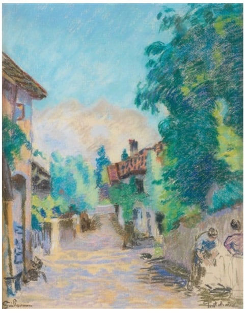 Armand Guillaumin, Pontcharra, circa 1900