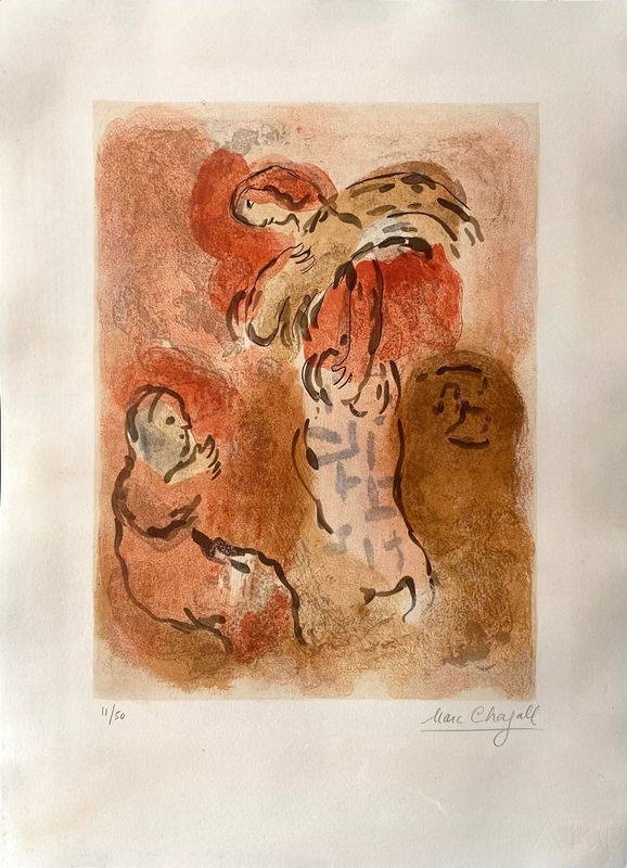 Marc Chagall, Ruth Gleaning, 1960