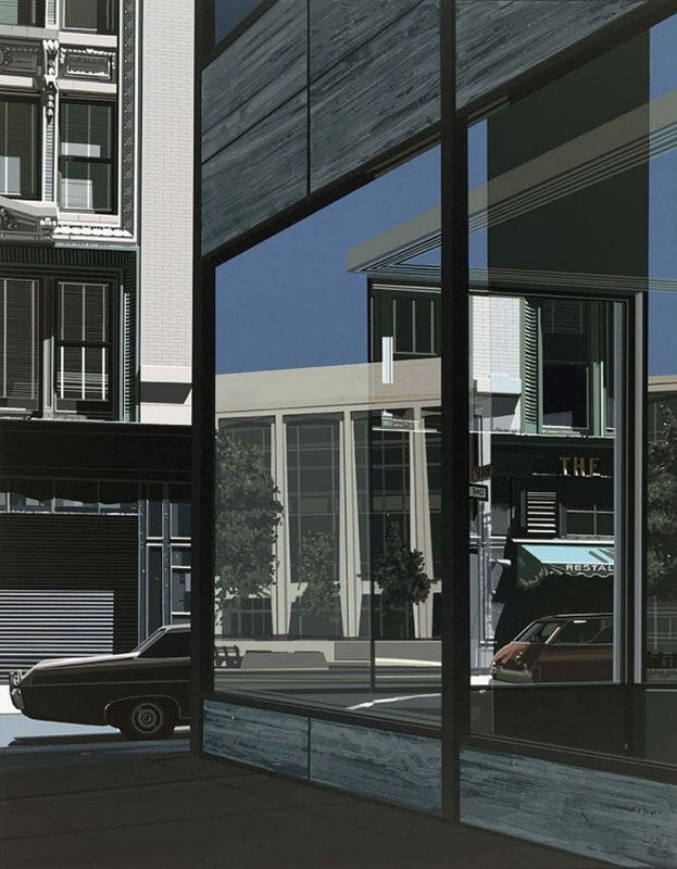 Richard Estes, Lincoln Center, 1979