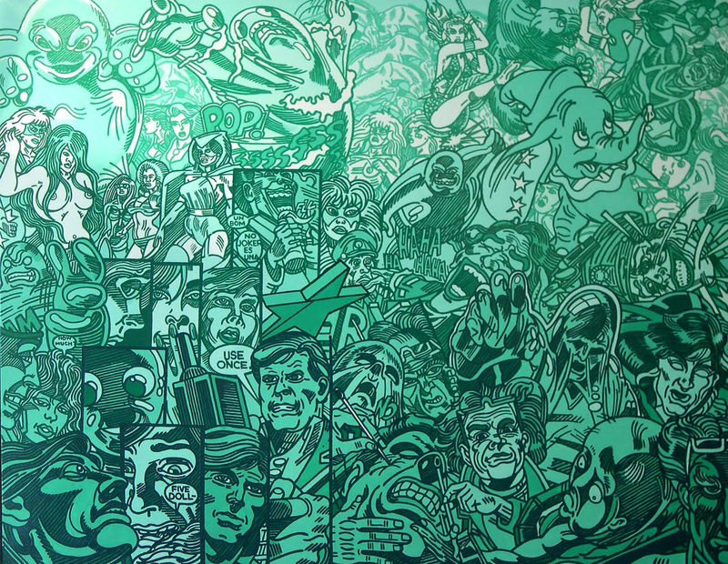 ERRO, Starmanscape , 1992