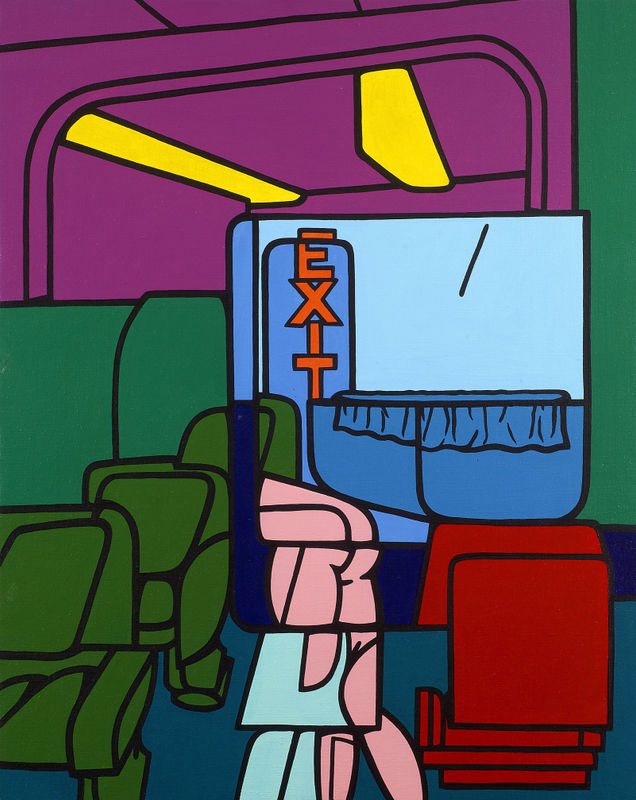 Valerio ADAMI, Exit, 1968