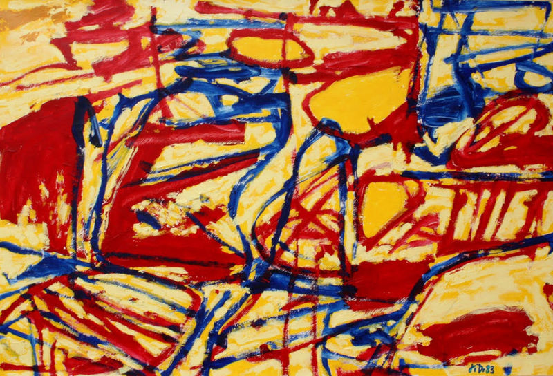 Jean DUBUFFET, Mire G4, 1983