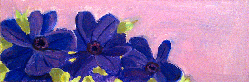 Alex KATZ, Purple Flower, 2011