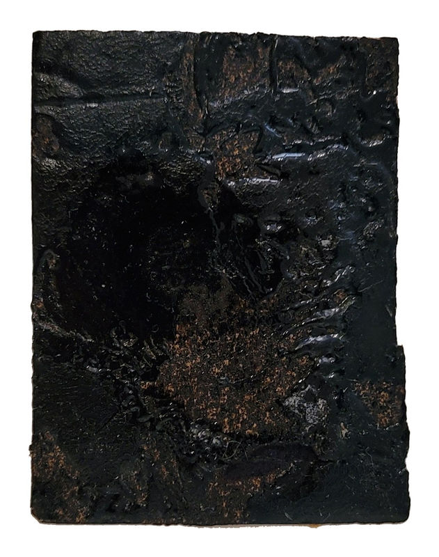 Bernar VENET, Goudron, 1961