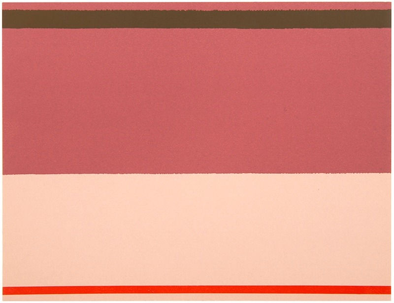 Kenneth NOLAND, Untitled, from The New York Collection for Stockholm portfolio, 1973