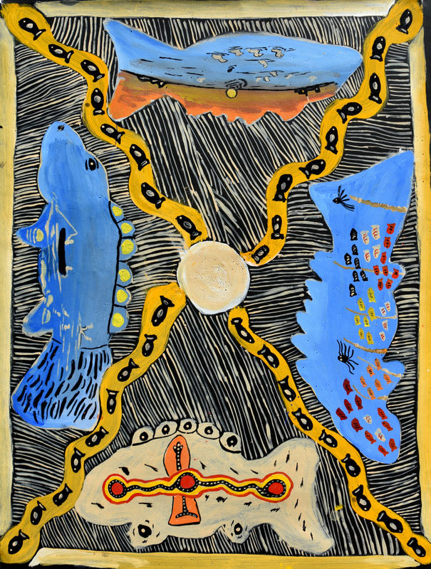 John (Prince) Siddon, Any Gurwee (Fish), 2024