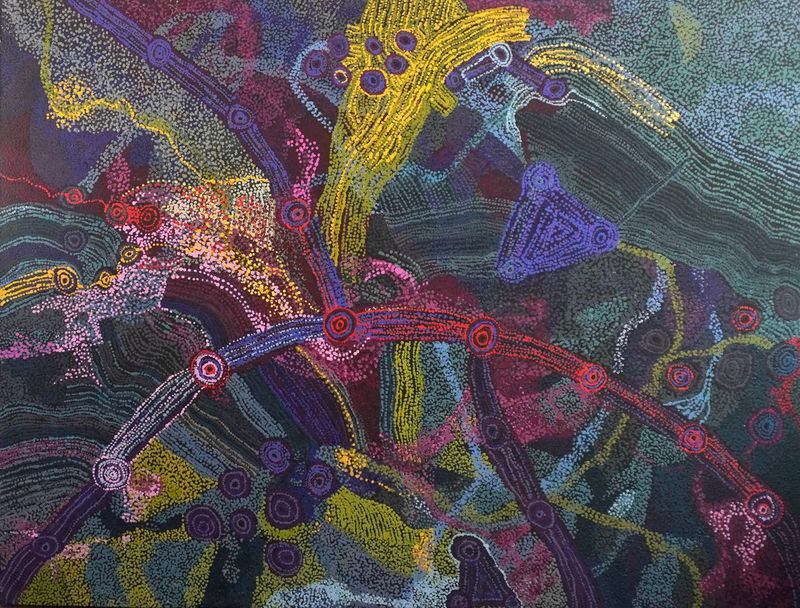 Sylvia Kanytjupai Ken, Seven Sisters, 2016