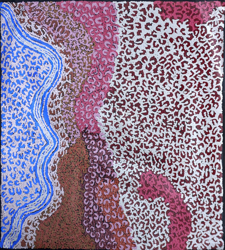 Ruth Bates, Patjarr Creek, 2025