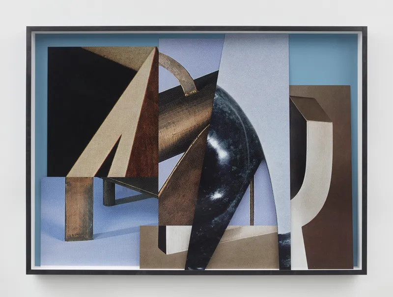 Erin Shirreff Standing fawn, 2021 Dye sublimation prints on aluminum, latex paint Framed: 74 3/8 x 102 1/4 x 5 3/4 inches 188.9 x 259.7 x 14.6 cm Edition 1 of 4