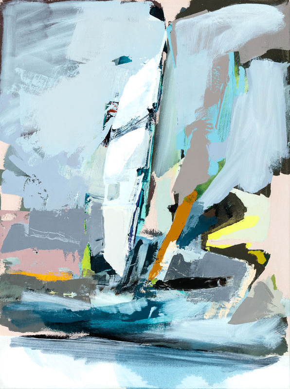 Ben Lowe Hello, Sailor! Oil on canvas 32 x 24 "