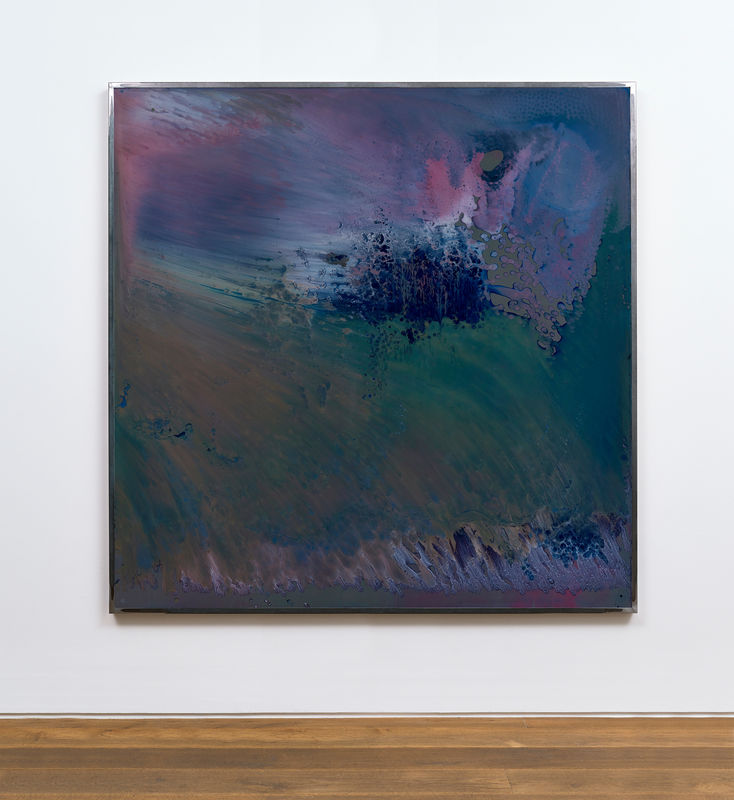 Kevin Harman Clearing, 2016 Household paint, double-glazing unit, steel frame 201 x 200 x 5.5 cm