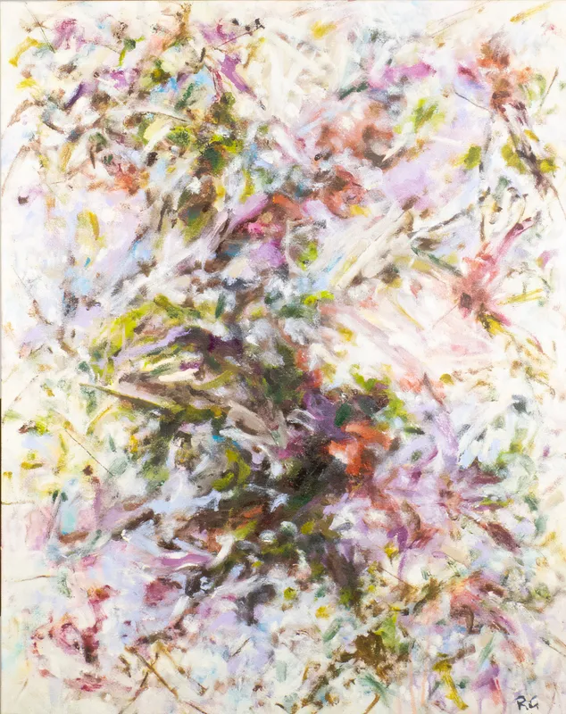 Ronnie Genotti Untitled, 2025 Oil on Canvas 30 x 24 x 2 1/4 in 76.2 x 61 x 5.7 cm